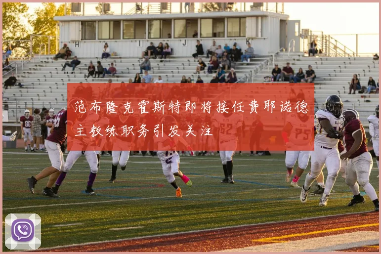 范布隆克霍斯特即将接任费耶诺德主教练职务引发关注